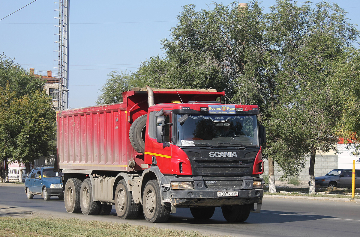 Оренбургская область, № Х 087 ХМ 56 — Scania ('2011) P400