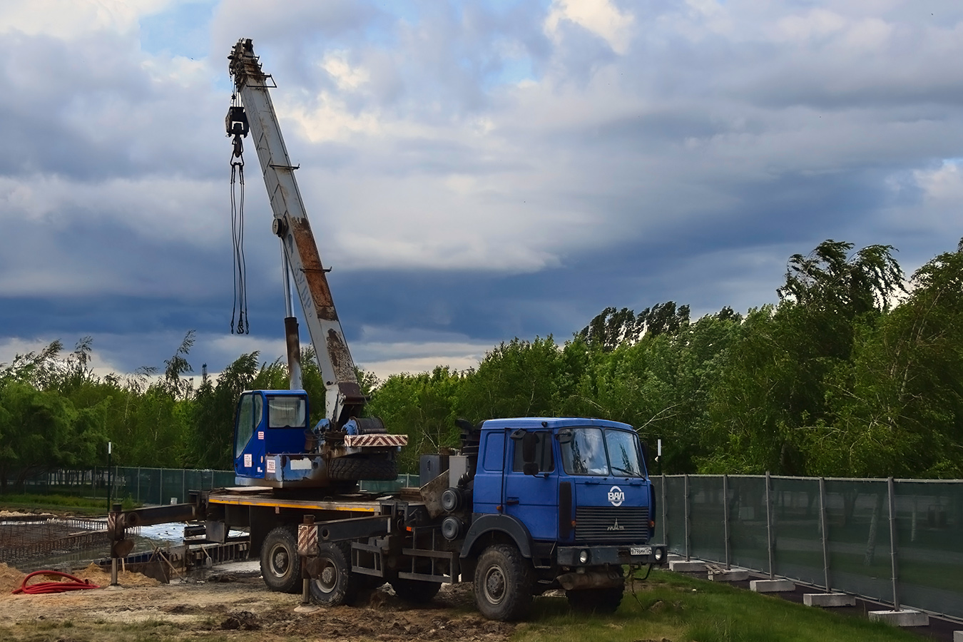 Волгоградская область, № В 796 МН 134 — МАЗ-6317X5