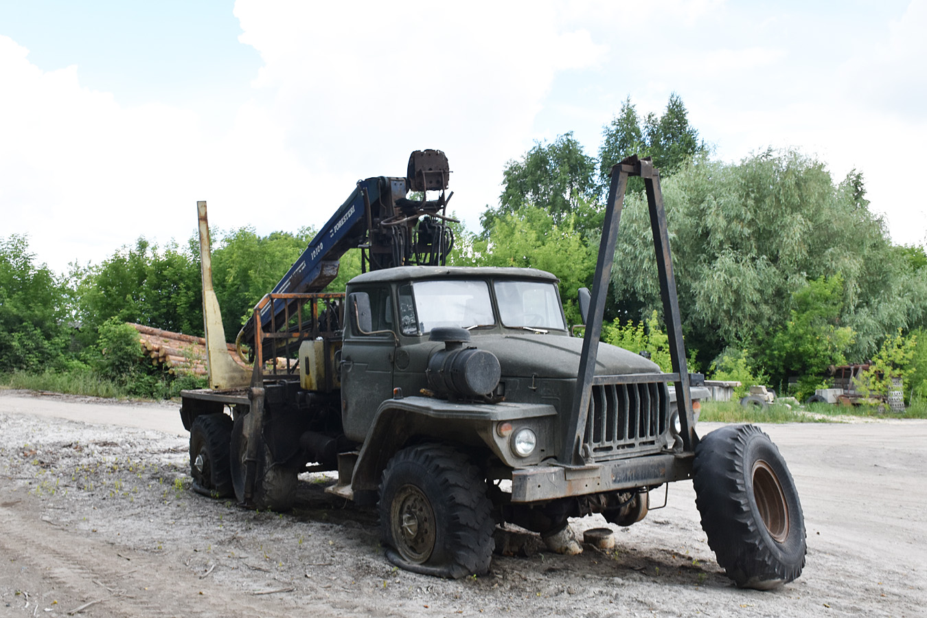 Рязанская область, № (62) Б/Н 0216 — Урал-4320 / 5557 (общая модель); Транспортные средства без номеров (Рязанская область)