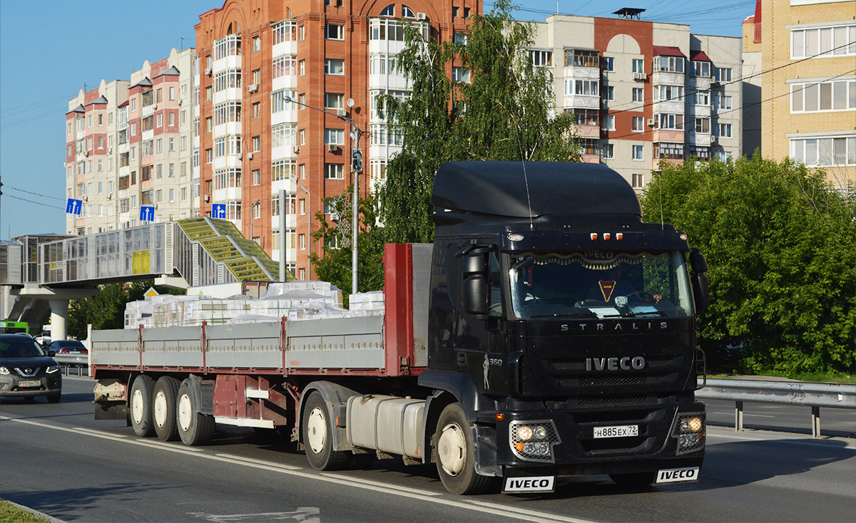 Тюменская область, № Н 885 ЕХ 72 — IVECO Stralis ('2007) 350