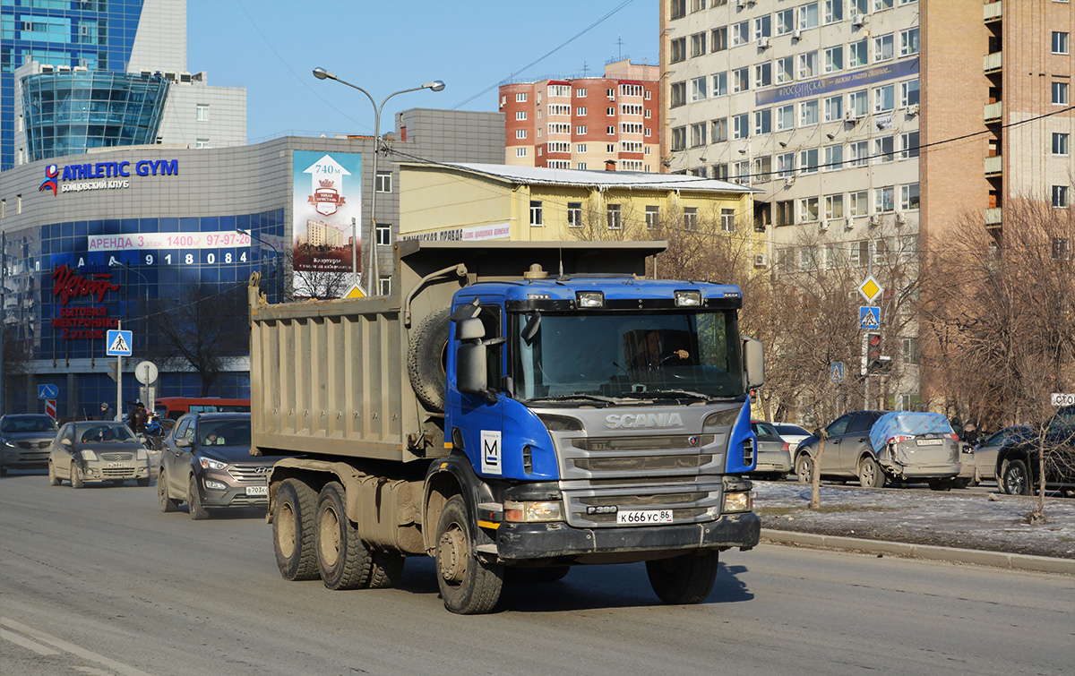 Ханты-Мансийский автоном.округ, № К 666 УС 86 — Scania ('2011) P380