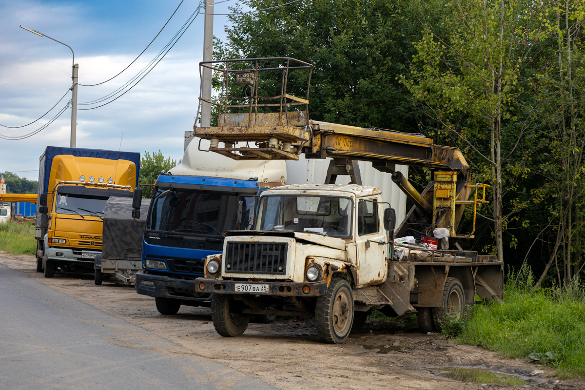 Вологодская область, № Е 907 ВА 35 — ГАЗ-3307