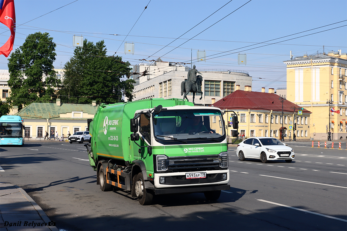 Санкт-Петербург, № А 593 АР 778 — JAC N120X