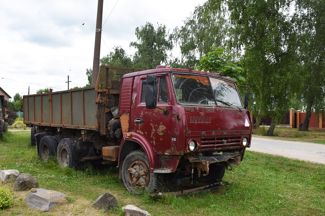 Рязанская область, № К 807 АА 62 — КамАЗ-5320