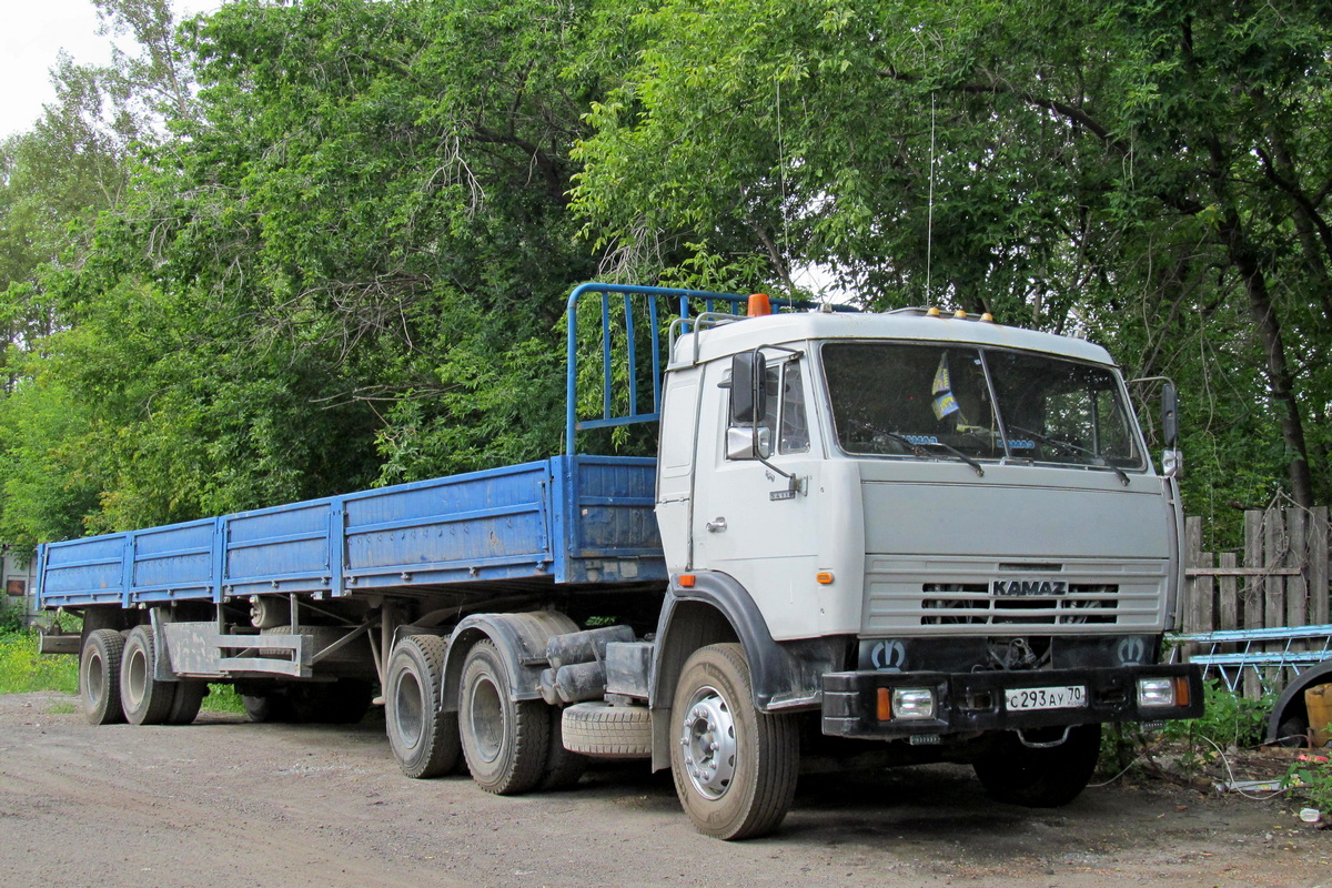 Томская область, № С 293 АУ 70 — КамАЗ-54115-15 [54115R]