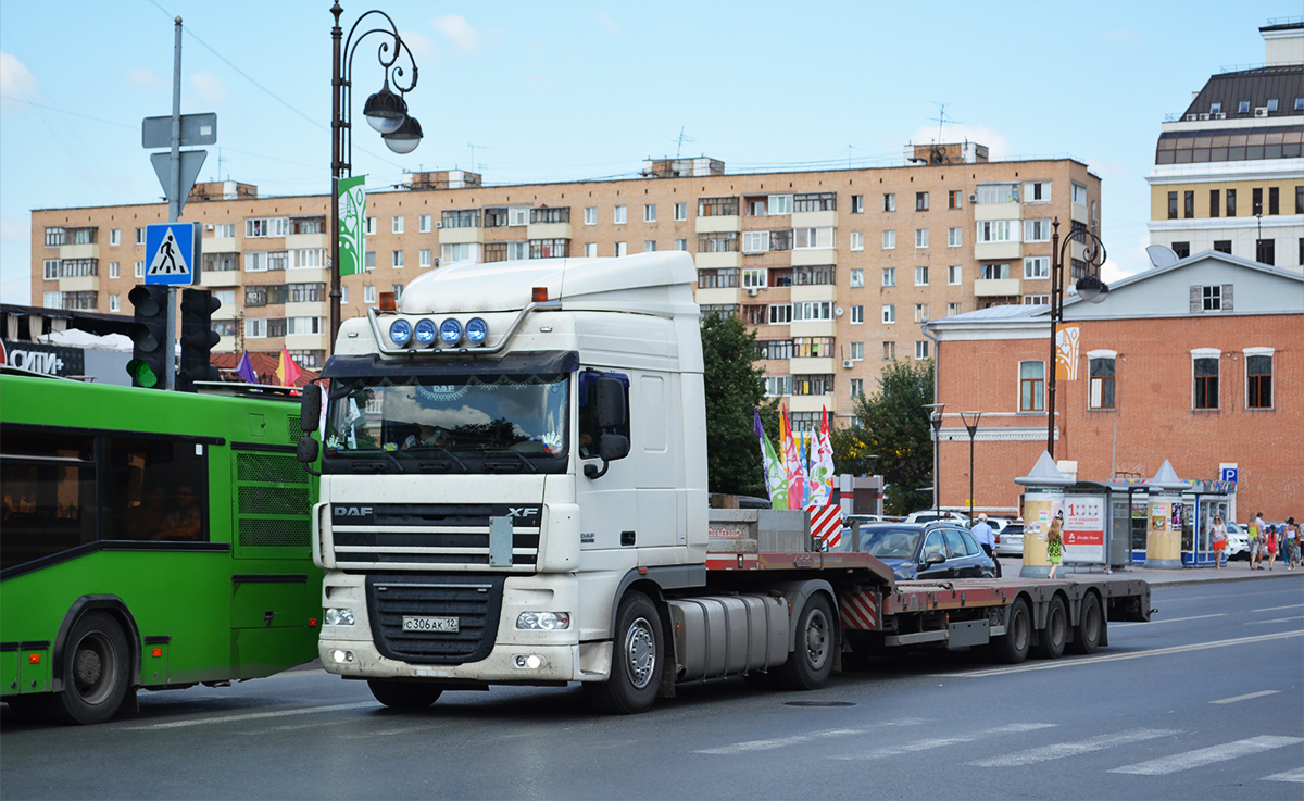 Марий Эл, № С 306 АК 12 — DAF XF105 FT