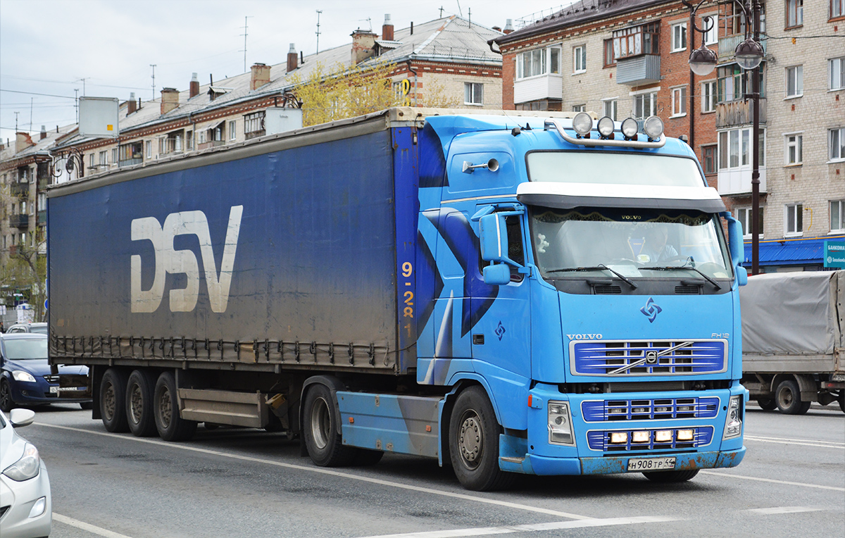 Костромская область, № Н 908 ТР 44 — Volvo ('2002) FH-Series