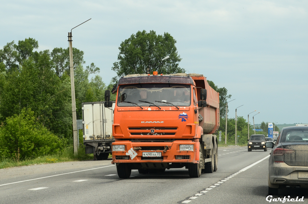 Алтайский край, № К 498 ХА 22 — КамАЗ-6520-43