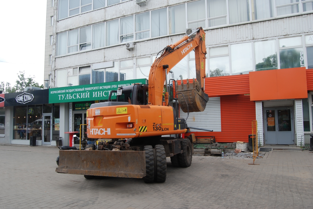 Тульская область, № 5566 ТХ 71 — Hitachi ZX130W (общая модель)