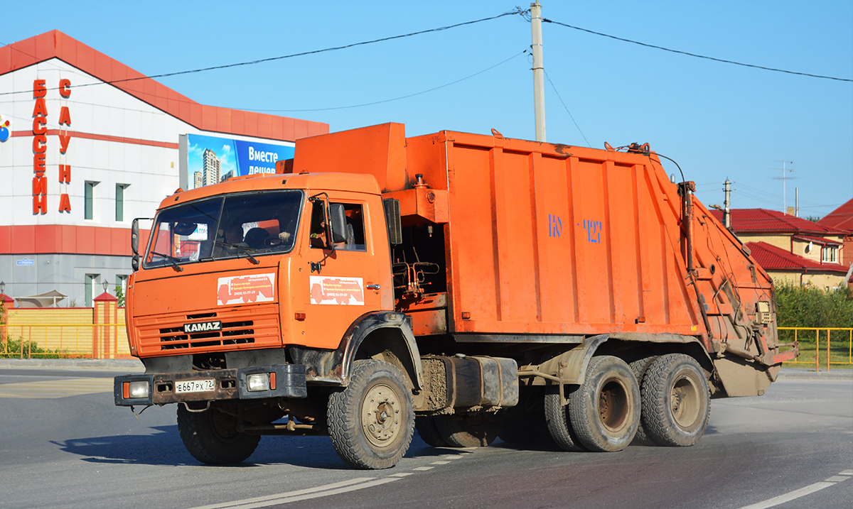 Тюменская область, № Е 667 РХ 72 — КамАЗ-53229-15 [53229R]