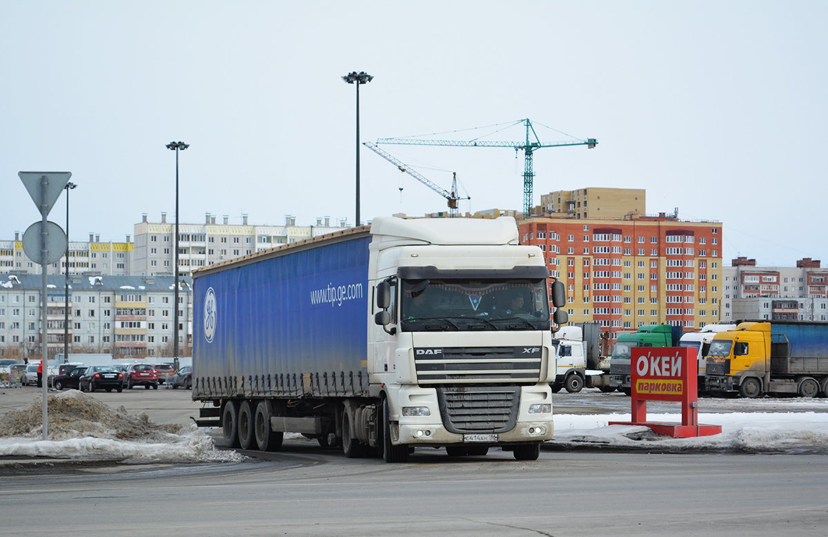 Ханты-Мансийский автоном.округ, № С 414 АН 186 — DAF XF105 (общая модель)