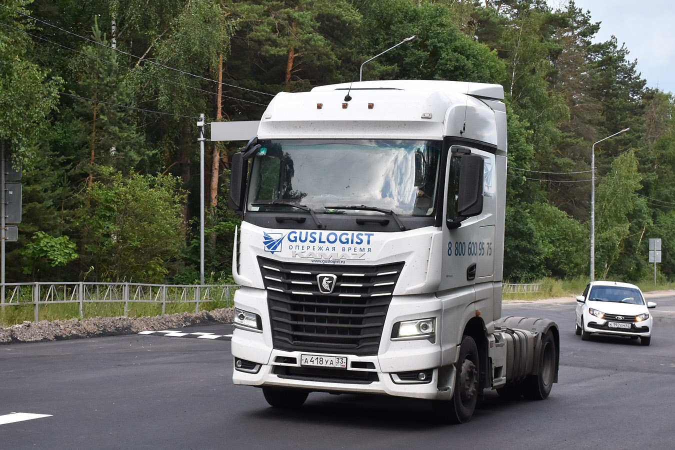 Владимирская область, № А 418 УА 33 — КамАЗ-54901-94