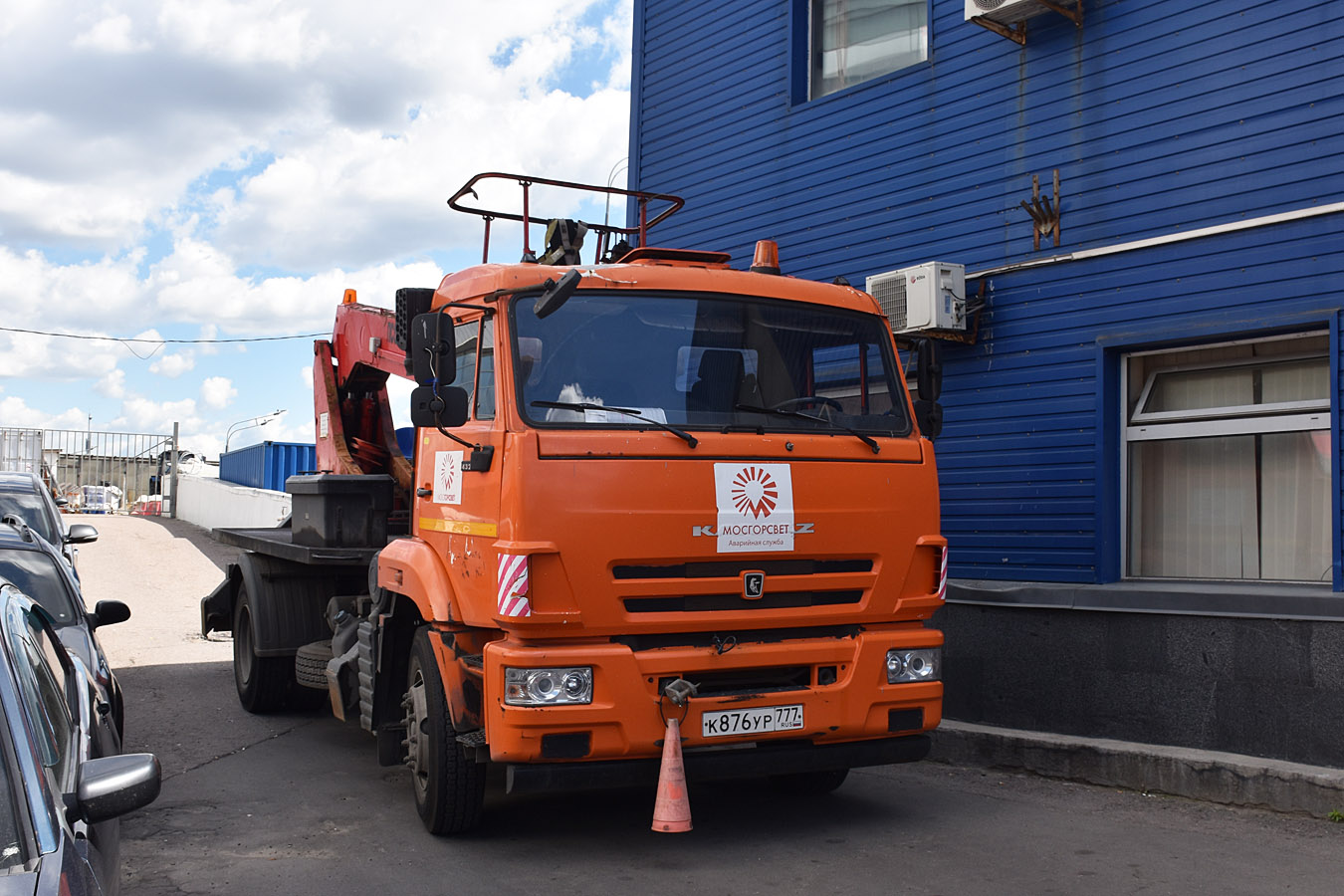 Москва, № К 876 УР 777 — КамАЗ-43253-R4(28)