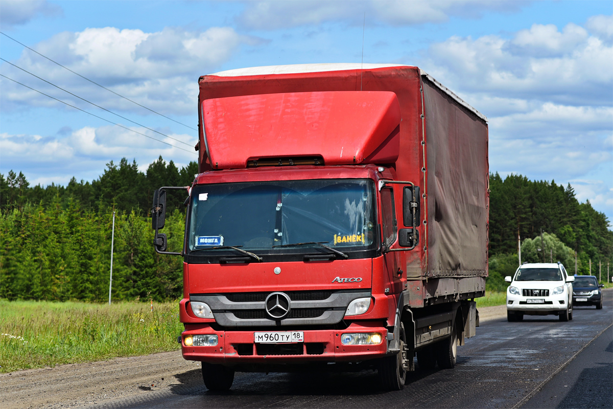 Удмуртия, № М 960 ТУ 18 — Mercedes-Benz Atego 818