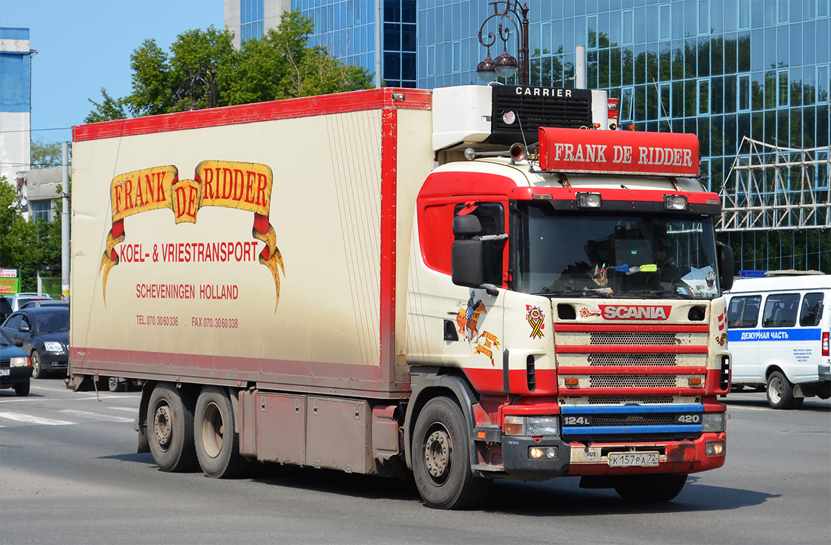 Тюменская область, № К 157 РА 72 — Scania ('1996) R124L