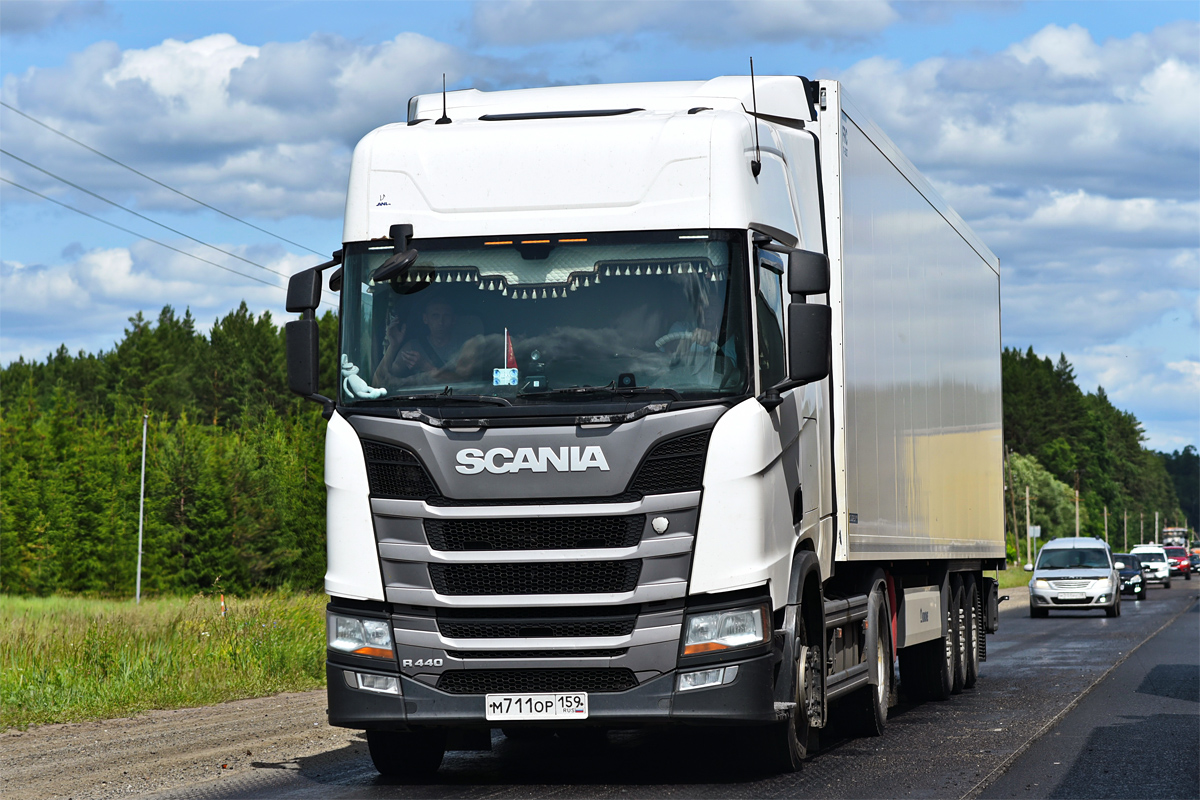 Пермский край, № М 711 ОР 159 — Scania ('2016) R440