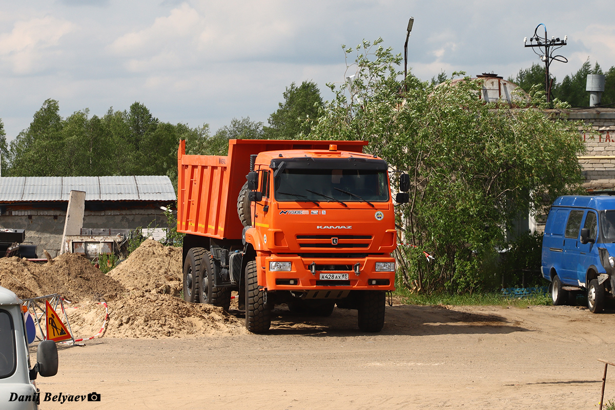 Ненецкий автономный округ, № А 428 АХ 83 — КамАЗ-65222-53 [652225]
