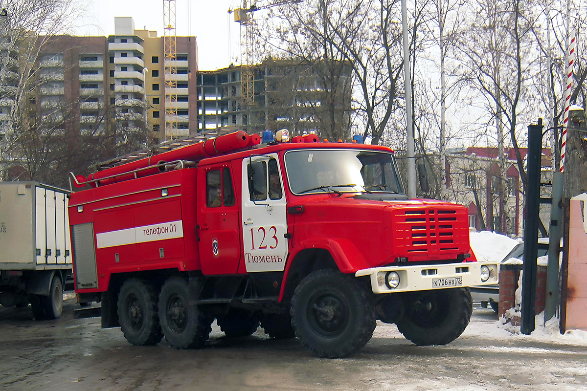 Тюменская область, № К 706 НХ 72 — ЗИЛ-4334 (УАМЗ)