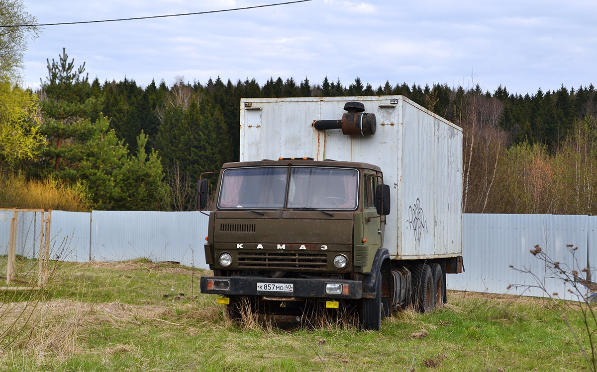 Калужская область, № К 857 МО 40 — КамАЗ-53212