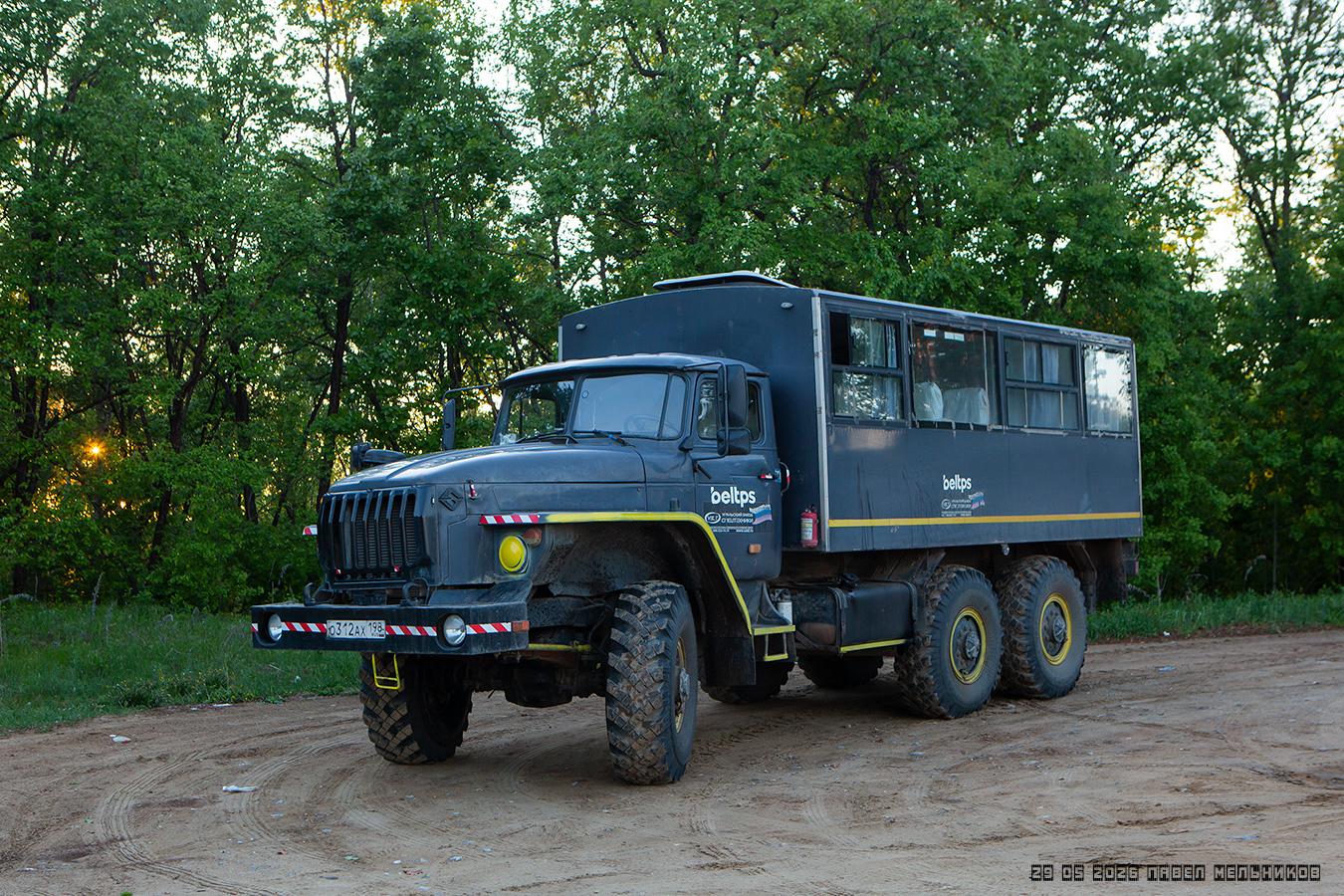 Санкт-Петербург, № О 312 АХ 198 — Урал-32551-61