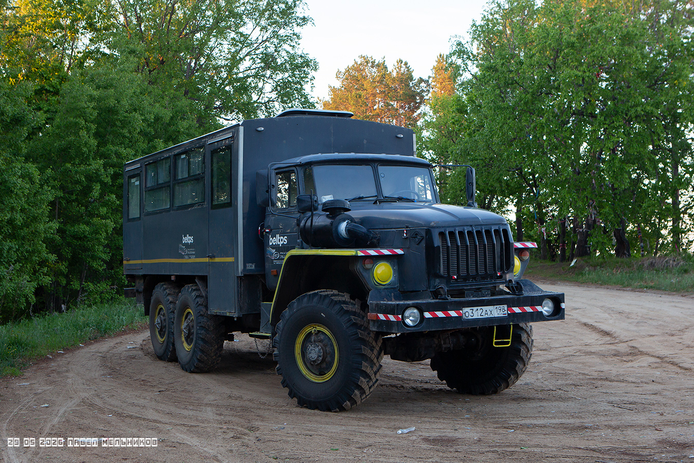 Санкт-Петербург, № О 312 АХ 198 — Урал-32551-61