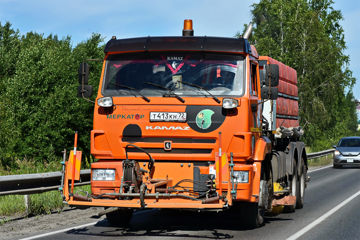 Тюменская область, № Т 413 КН 72 — КамАЗ-65115 (общая модель)