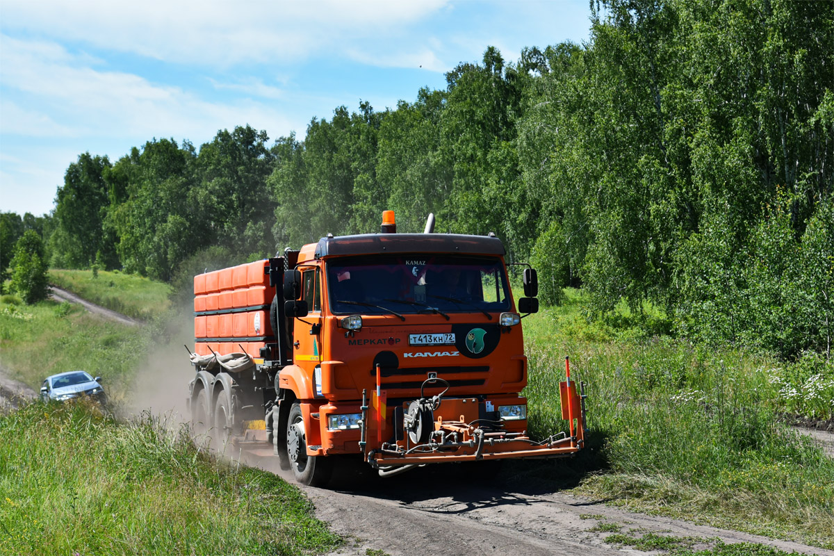 Тюменская область, № Т 413 КН 72 — КамАЗ-65115 (общая модель)
