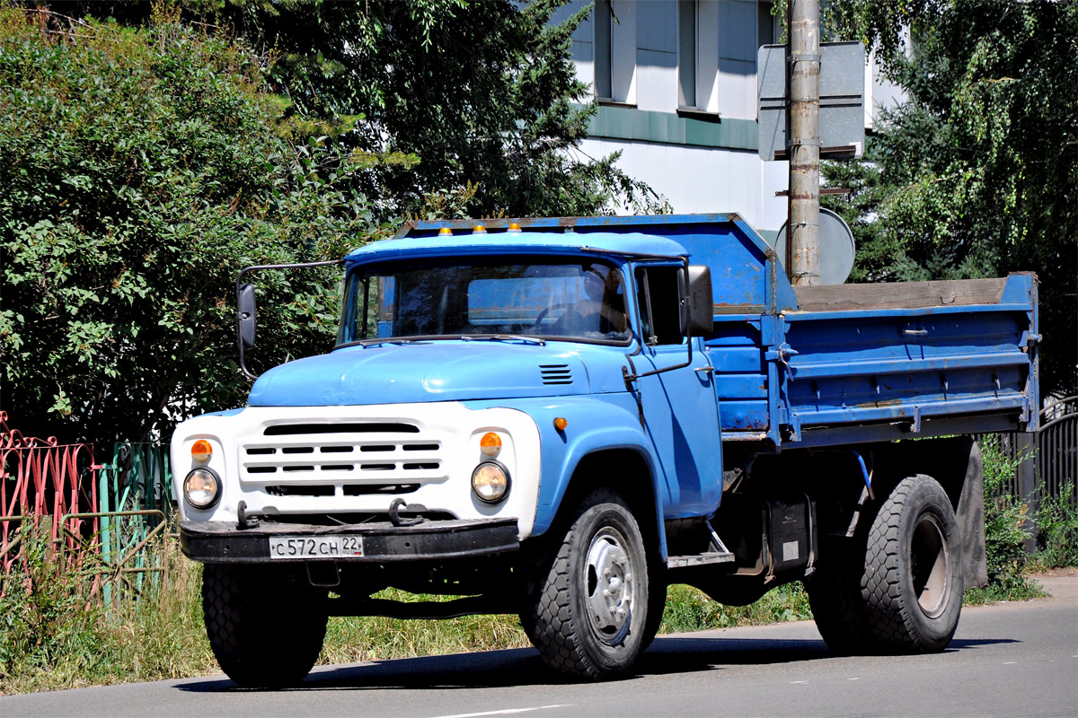 Алтайский край, № С 572 СН 22 — ЗИЛ-130 (общая модель)
