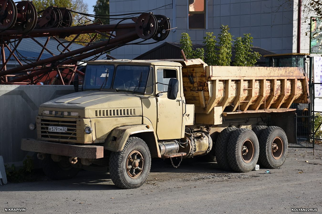 Алтайский край, № К 579 ТМ 22 — КрАЗ-6510