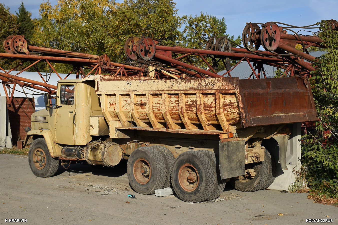 Алтайский край, № К 579 ТМ 22 — КрАЗ-6510