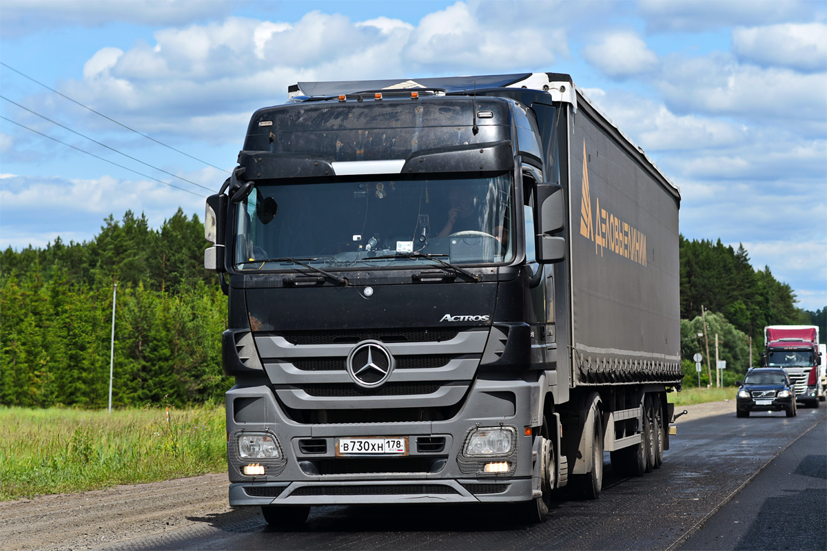 Санкт-Петербург, № В 730 ХН 178 — Mercedes-Benz Actros ('2009)