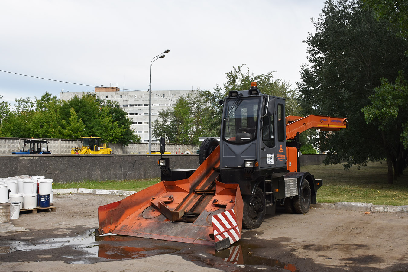 Москва, № 3809 МР 77 — Кургандормаш (общая модель)