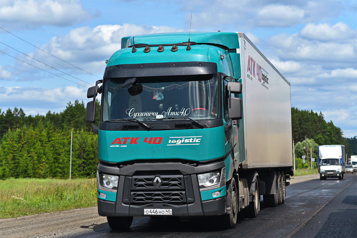 Калужская область, № О 446 НО 40 — Renault T-Series ('2013)