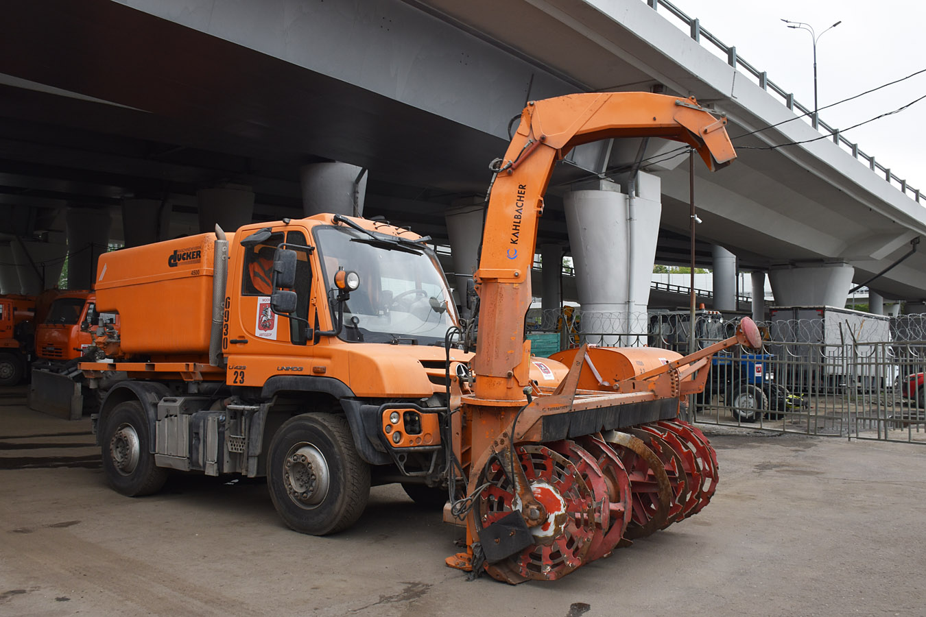 Москва, № 23 — Mercedes-Benz Unimog U423
