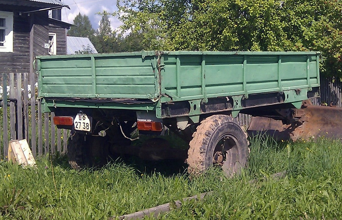 Вологодская область, № ШФ 2738 —  Модель неизвестна