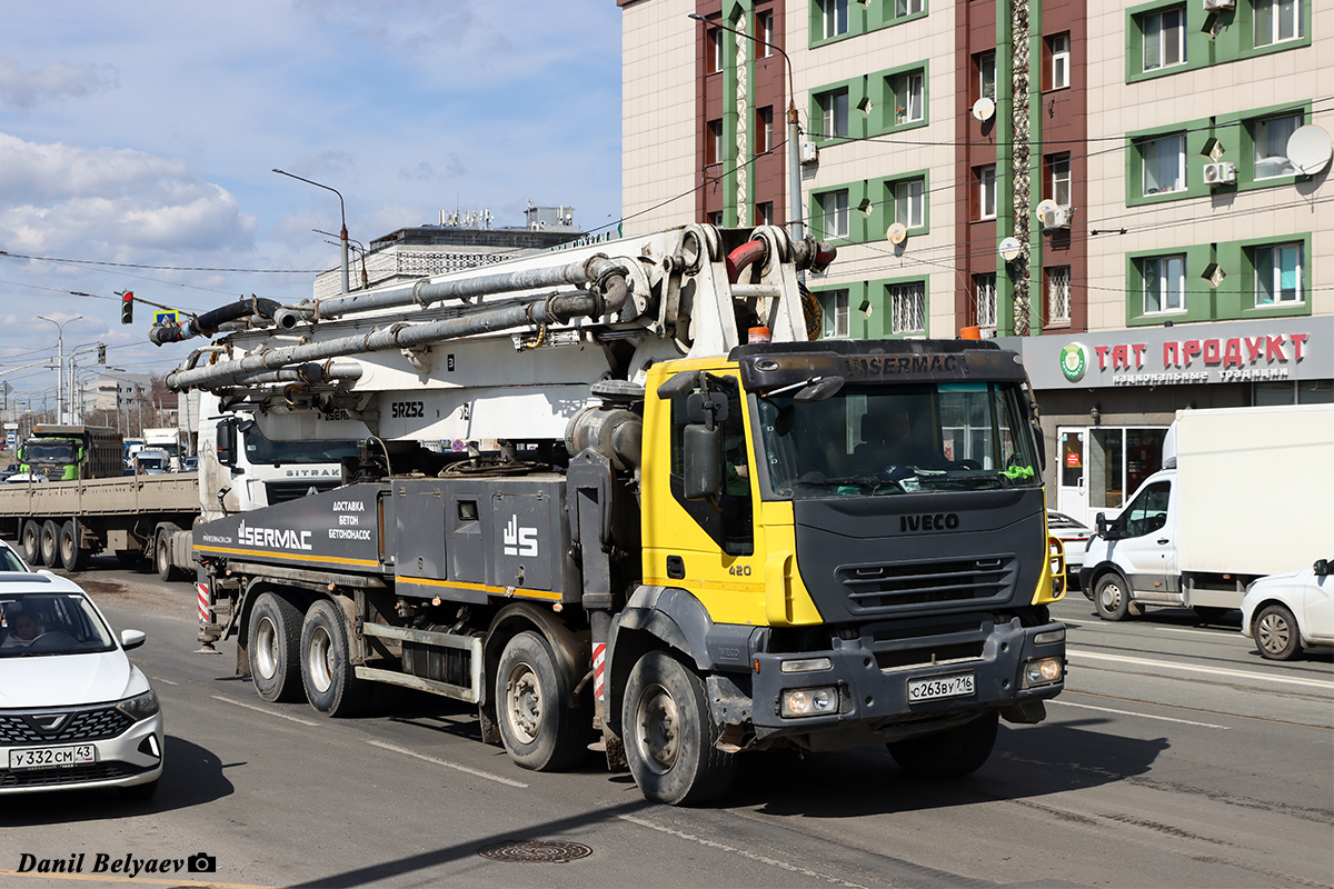 Татарстан, № О 263 ВУ 716 — IVECO Trakker ('2007)