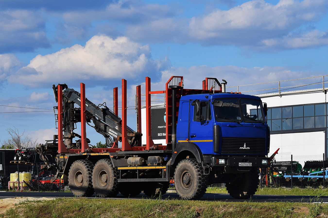 Волгоградская область, № К 027 СЕ 134 — МАЗ-6317F9