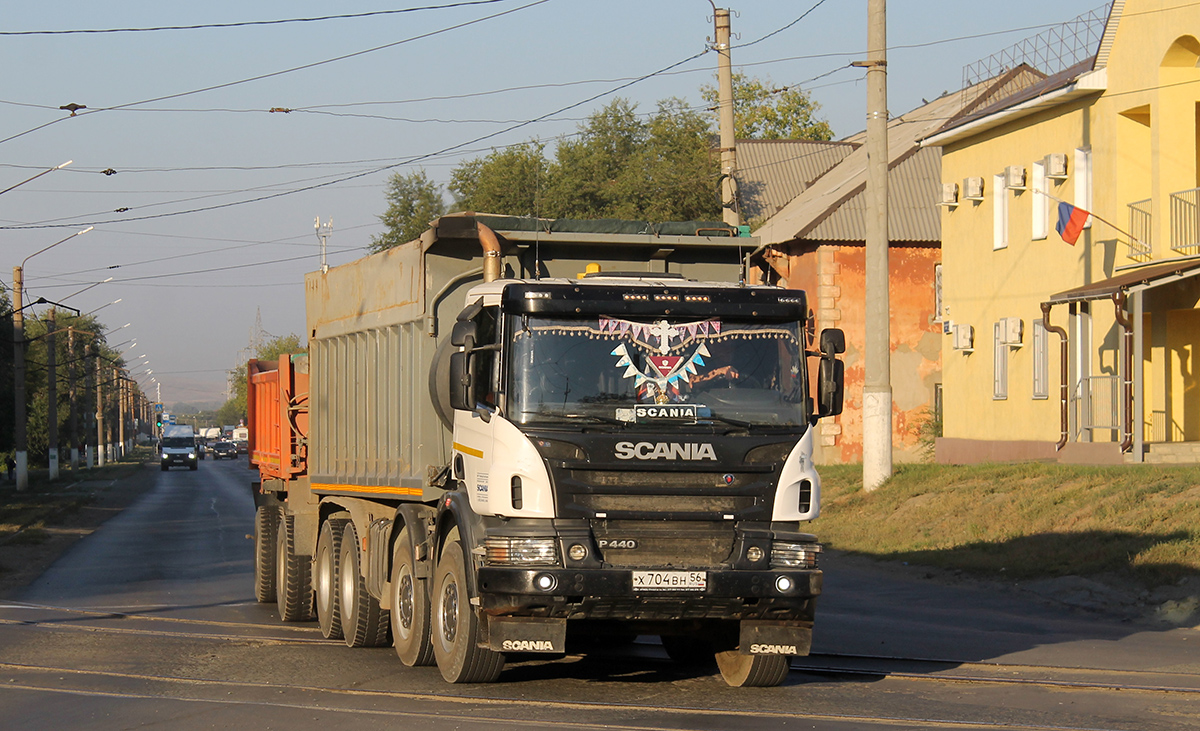 Оренбургская область, № Х 704 ВН 56 — Scania ('2011) P440