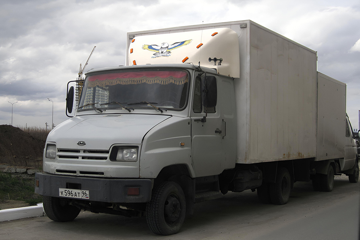 Свердловская область, № К 596 АТ 96 — ЗИЛ-5301ЮО "Бычок"