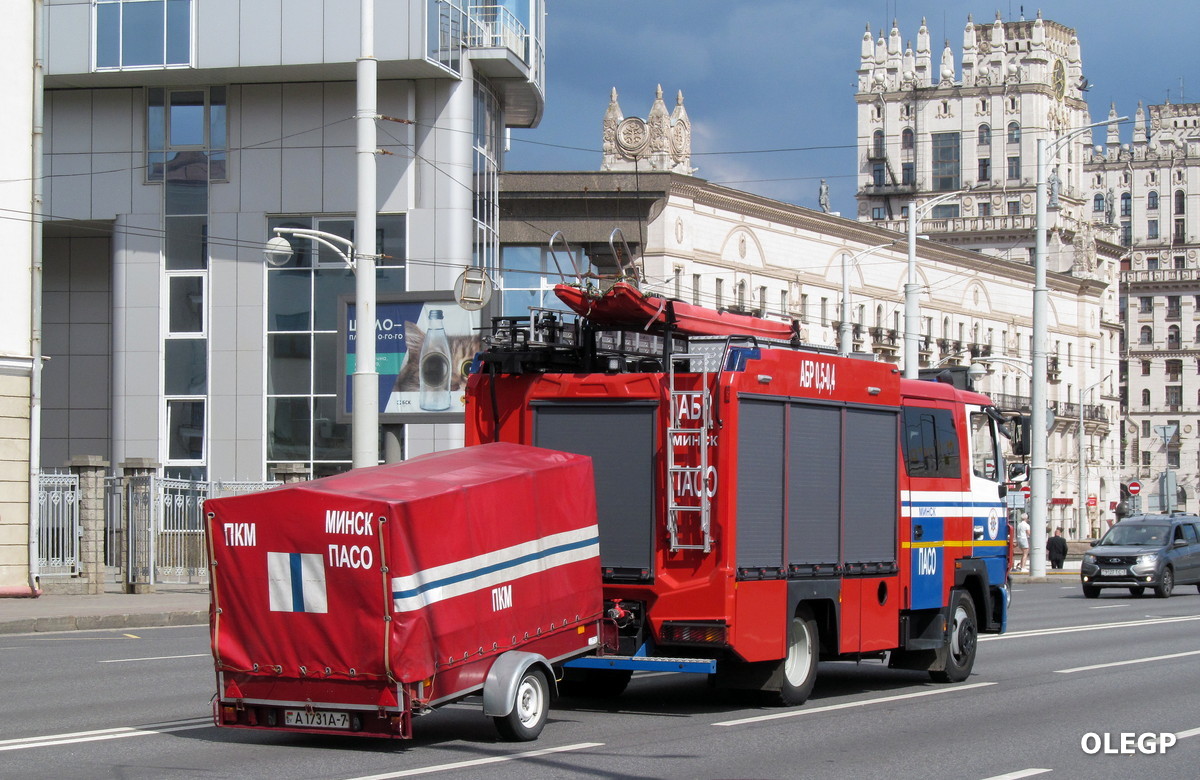 Минск, № АХ 5335-7 — МАЗ-4371 (общая модель)