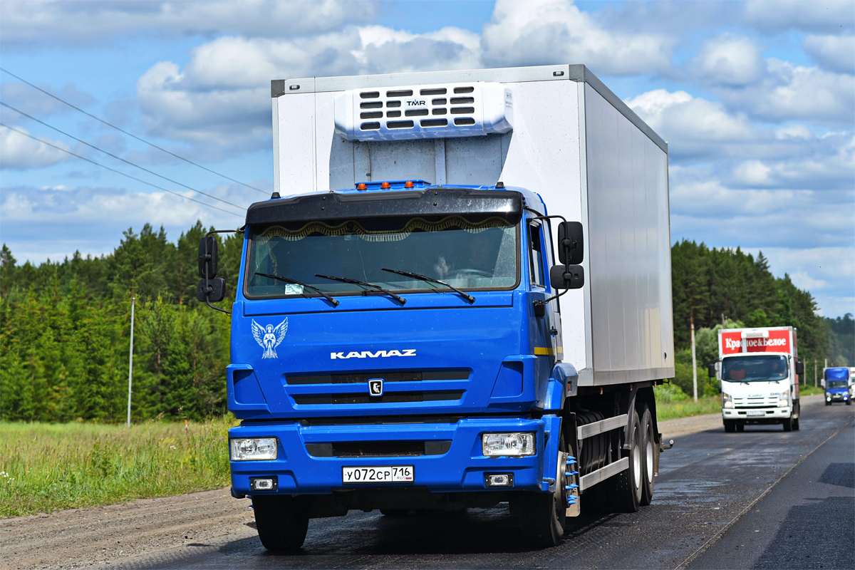 Татарстан, № У 072 СР 716 — КамАЗ-65117-A5(48)