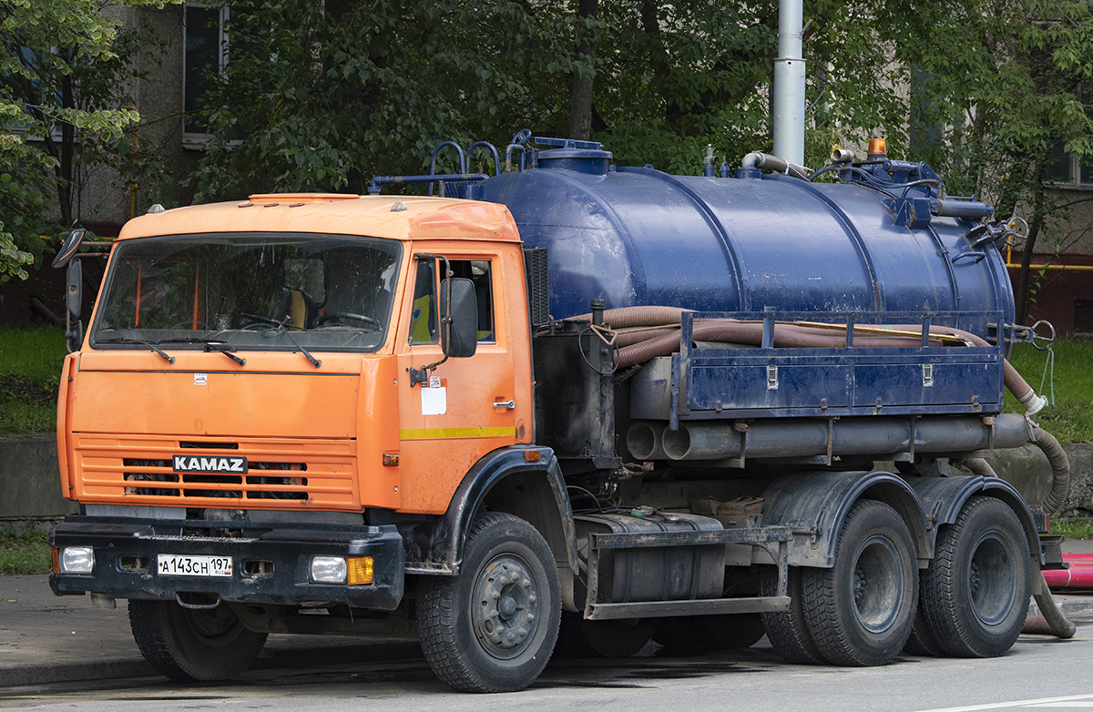 Москва, № А 143 СН 197 — КамАЗ-65115-62