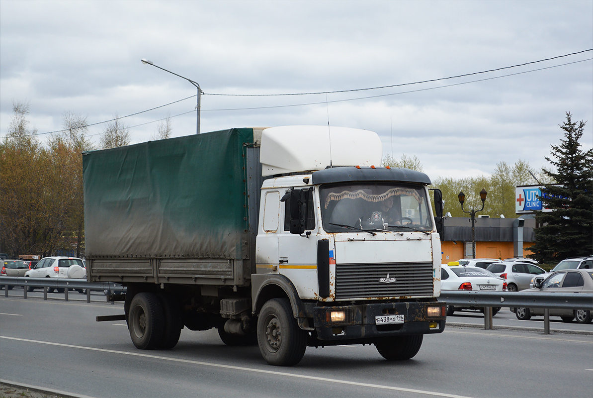 Свердловская область, № Е 438 МХ 196 — МАЗ-5336A3