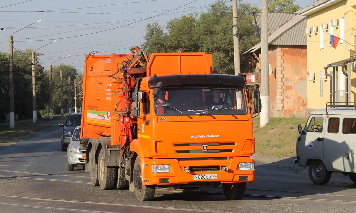 Оренбургская область, № Х 020 СО 56 — КамАЗ-65115 (общая модель)
