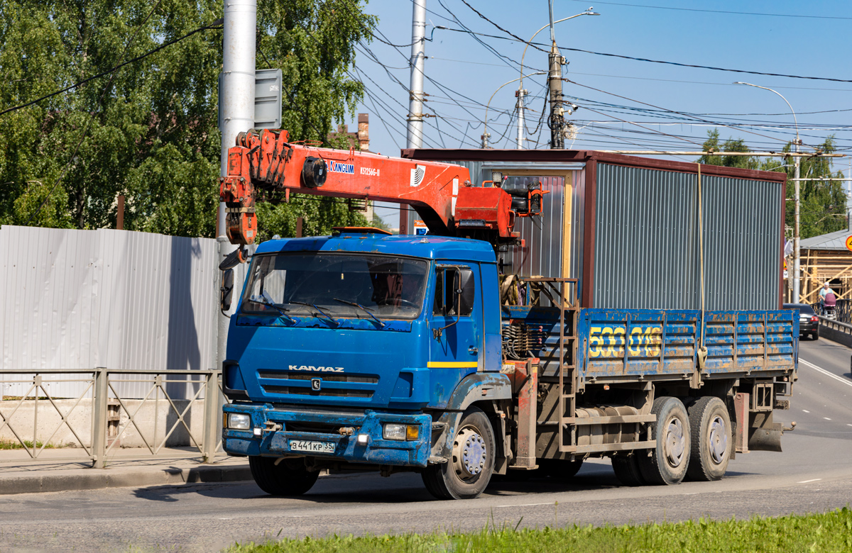 Вологодская область, № В 441 КР 35 — КамАЗ-65117-N3(78)