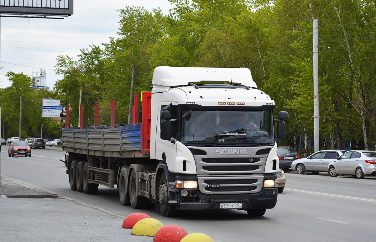 Красноярский край, № К 394 МТ 124 — Scania  (общая модель)