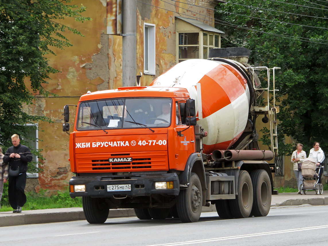 Кировская область, № С 275 МЕ 43 — КамАЗ-53229-15 [53229R]
