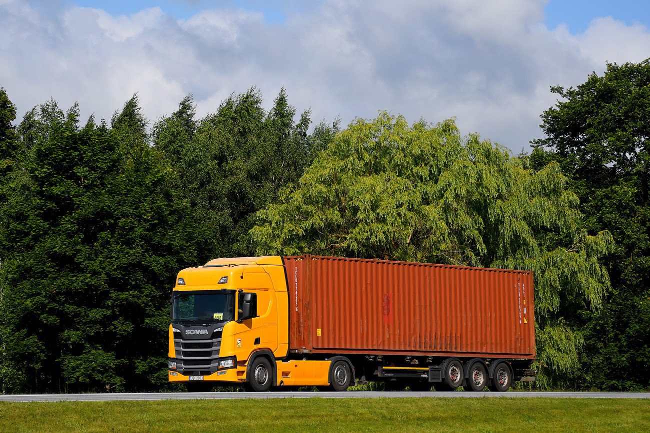 Латвия, № JB-2003 — Scania ('2016) R450