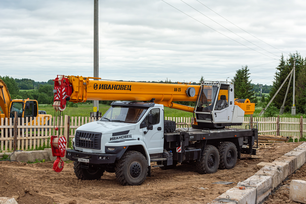 Ярославская область, № А 586 ВС 76 — Урал NEXT 4320-72