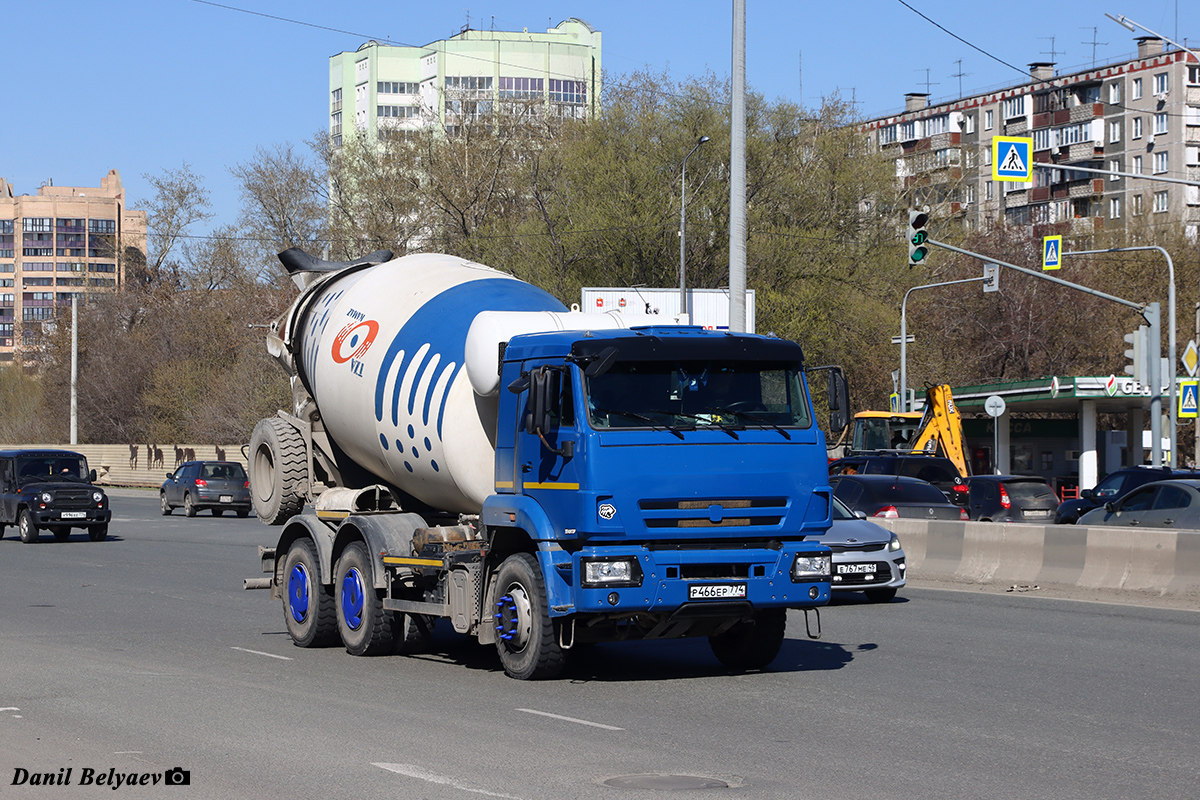 Челябинская область, № Р 466 ЕР 774 — КамАЗ-6520 (общая модель)